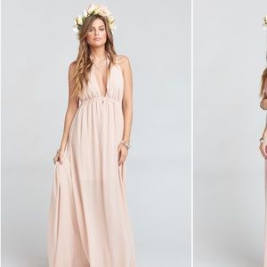 Show Me Your Mumu Luna Halter Dress